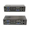 StarTech.com USB Dual VGA KVM Extender tot 300 m (Cat5/6)