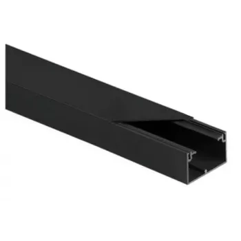 STASIŃSKI CLS 40x25 elektrische installatiegoot-set zwart 2m (10-pack)