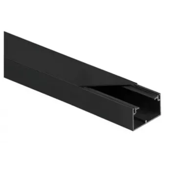 STASIŃSKI CLS 40x25 elektrische installatiegoot-set zwart 2m (10-pack)