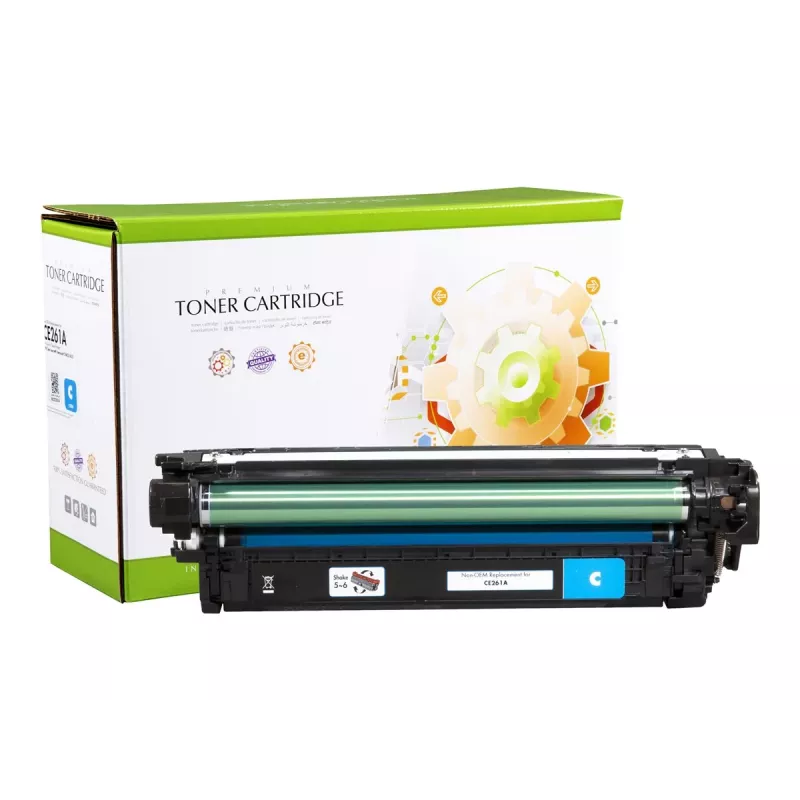 STATIC CONTROL STATIC tonerpatroon compatibel met HP CE261A cyaan 11.000 pagina's