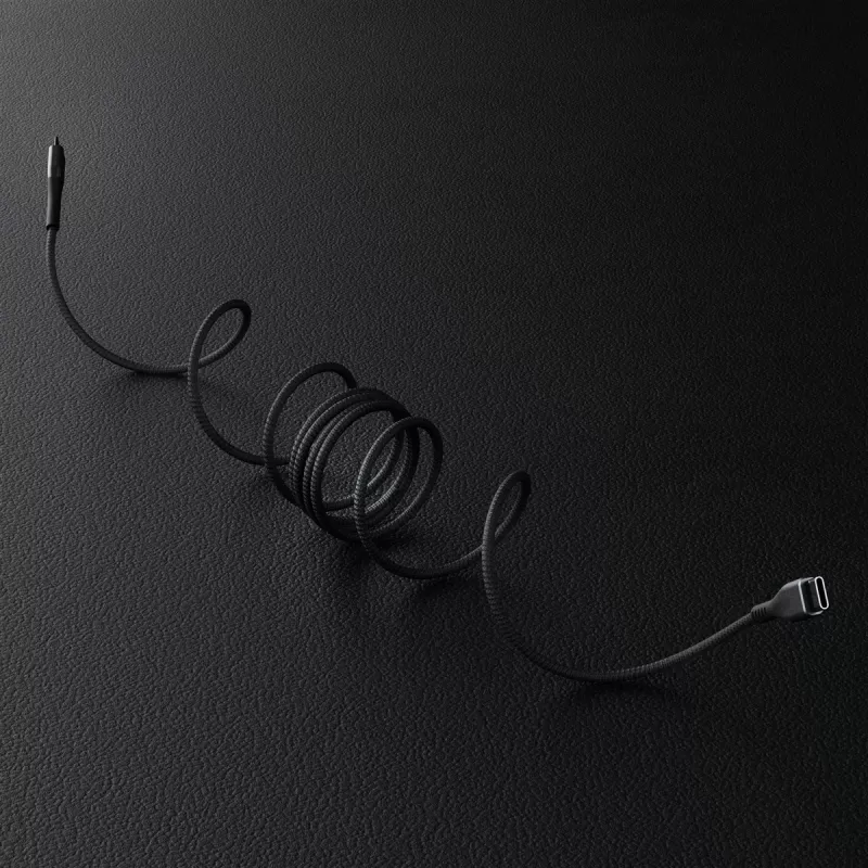 STATIK MagStack Pro Magnetische kabel USB-C naar USB-C 1m zwart