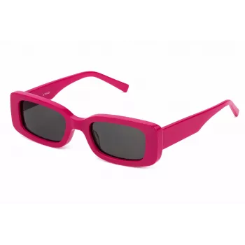 STING SST441-5102GF unisex zonnebril - zwart montuur grijze glazen UV400 51mm