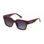 STING SST459-520G96 unisex zonnebril, zwart montuur, grijze glazen, 52 mm