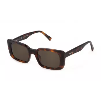 STING SST477-5109JC unisex zonnebril, acetaat montuur, polycarbonaatglazen, UV400, 51/21/140 mm