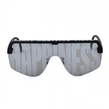 STING unisex SST341-996AAL zonnebril donkergrijs montuur grijze glazen 99/01/140 mm