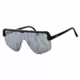 STING unisex SST341-996AAL zonnebril donkergrijs montuur grijze glazen 99/01/140 mm