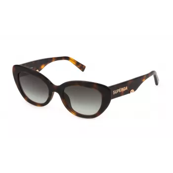 Sting Dames zonnebril SST4585302BL - 53/19/140 mm zwart/blauw montuur grijze glazen