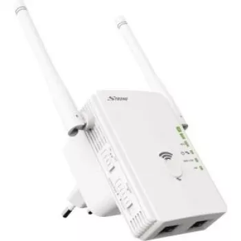 Strong Universal Repeater 300 - WLAN-bereikverlenger - 2 aansluitingen - 100Mb LAN - WLAN - 2,4 GHz