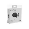Sudio A3 Pro draadloze oordopjes, Bluetooth 5.4, Cloudy Black