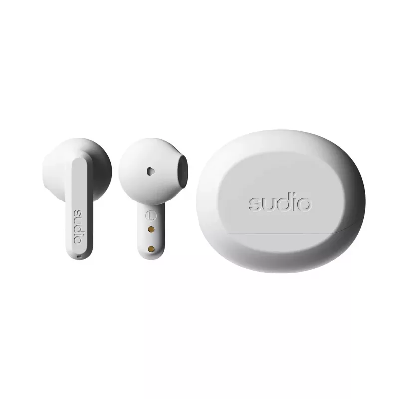 Sudio A3 draadloze oordopjes, Bluetooth 5.4, White