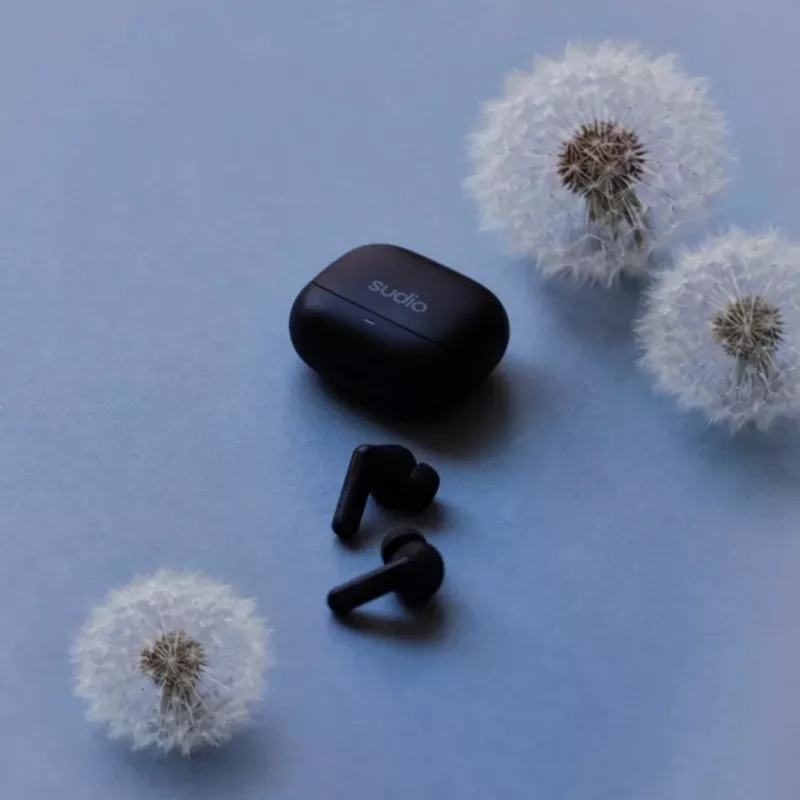 Sudio C8 in-ear-koptelefoon, ANC, Bluetooth 5.4, zwart