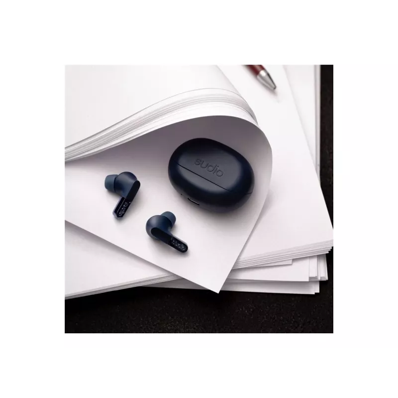 Sudio N3 Pro draadloze oordopjes, Bluetooth 5.4, Midnight Navy