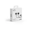 Sudio V3 draadloze in-ear-oordopjes met microfoon, USB-C-oplaadfunctie, Dusty Black