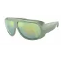 Zonnebril Armani Exchange unisex AX4143SU83542 rechthoekig volledig montuur kunststof zwart donkergrijs 67mm