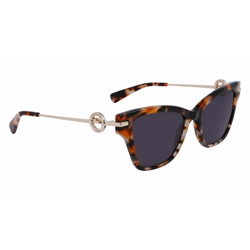 Longchamp dames zonnebril LO737S-239 havana bruin verloop 52mm