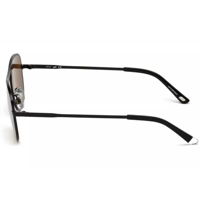 WEB EYEWEAR heren zonnebril WE0199-02G (lens/brug/veer) 55/15/145 mm