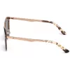 Zonnebril WEB EYEWEAR unisex WE0190-34G havanna acetaat bruin verloopglas 52 mm