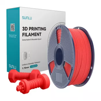 SUNLU ABS H-S R High-Speed ABS filament 1,75 mm rood 1 kg