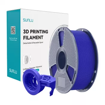 SUNLU PETG High-Speed Matte filament blauw 1,75 mm 1 kg voor FDM-3D-printers