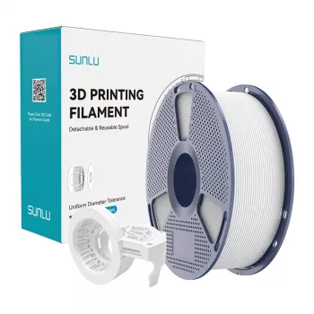 Sunlu PETG High-Speed mat filament wit 1,75 mm 1 kg