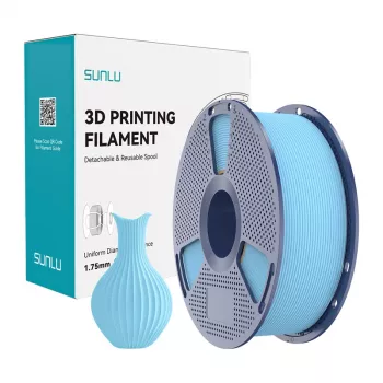 SUNLU PLA Classic blauw filament 1,75mm 1kg