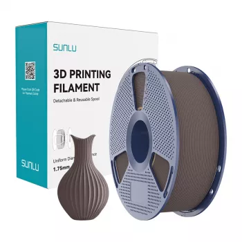 SUNLU PLA Classic chocolade 3D-printerfilament 1,75mm 1kg