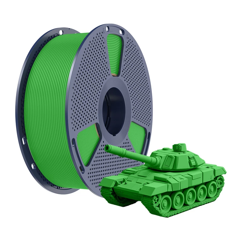 SUNLU PLA+ High-Speed 3D-printerfilament, groen, 1,75 mm, 1 kg