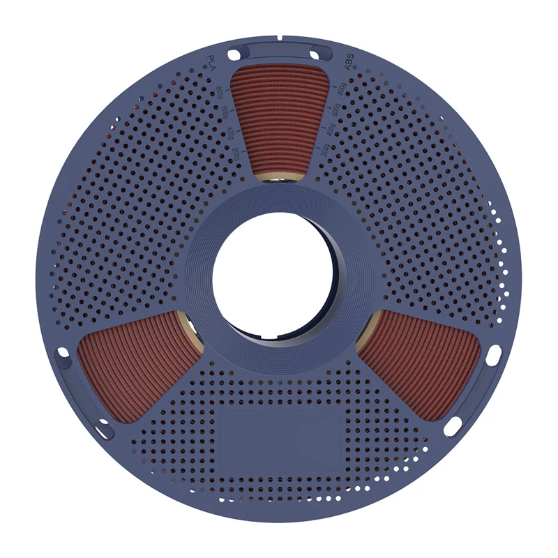SUNLU PLA High-Speed marmer filament, baksteenrood, 1,75mm, 1kg