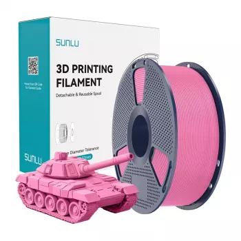 SUNLU PLA+ High-Speed roze 3D-printerfilament 1,75 mm 1 kg
