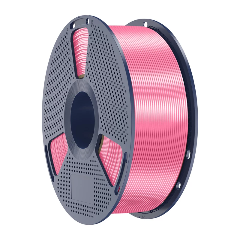 Sunlu PLA+ Silk filament 1,75 mm roze 1 kg – hoogglans zijdeafwerking voor FDM-3D-printers