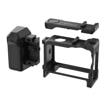 Sunnylife 2-in-1 frame en houder voor DJI Osmo Action 6 (zwart)