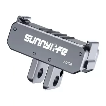 Sunnylife aluminium bidirectionele montageadapter voor Osmo Nano / Action 6