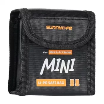 SUNNYLIFE Accu Draagtas voor DJI Mini 5 Pro (bevat 2 accu's), N5P-DC084