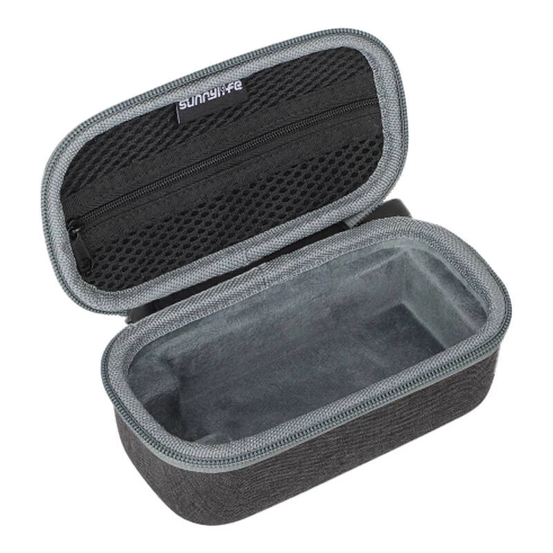 Sunnylife draagtas voor DJI Mic / Mic 2 (B770) - zwart, PU-leer harde schaal