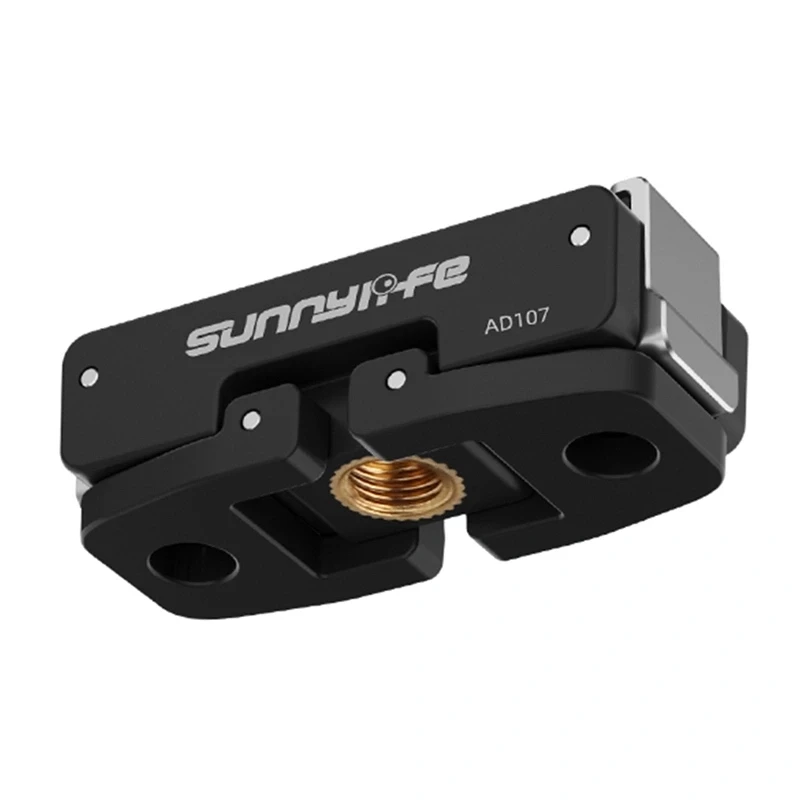 Sunnylife omkeerbare montageadapter voor DJI Osmo Nano / Action 6, 1/4 inch (ON-AD107)