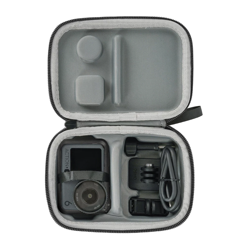 Sunnylife Standard Combo draagtas voor DJI Osmo Action 6/5/4/3 - zwart (OA6-B131-D)