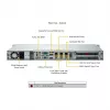 Super Micro 1U rackmount server barebone AS-1015A-MT, H13SAE-MF, 4x 2,5 inch hot-swap, 500W Platinum