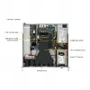 Super Micro 1U rackmount server barebone AS-1015A-MT, H13SAE-MF, 4x 2,5 inch hot-swap, 500W Platinum