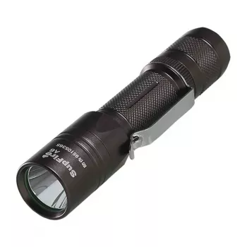 SUPERFIRE A6 zaklamp - 1200 lumen P50 LED, 280m bereik, USB oplaadbaar, zoombaar, IP44