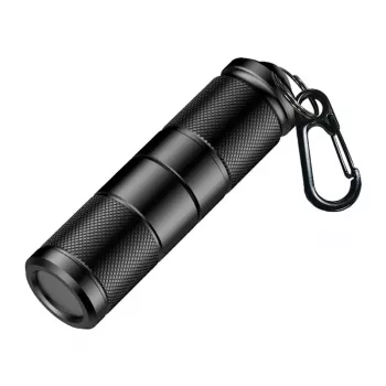 Superfire EF02 USB-C oplaadbare LED-zaklamp - 1500 lumen, 500 m schijnbereik, powerbank