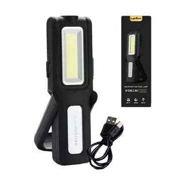 Superfire G12 werkplaatszaklamp, 566lm, USB