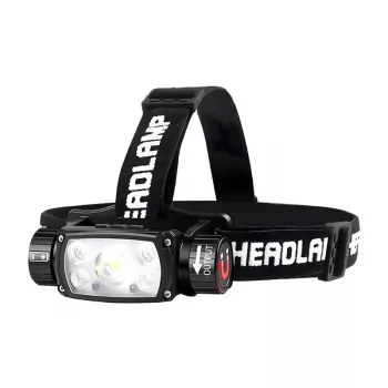 Superfire HE11 Hoofdlamp, 640 lm, 20 W, 6 modi, 100 m