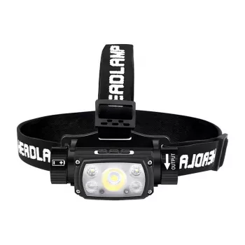 Superfire HE11 Hoofdlamp, 640 lm, 20 W, 6 modi, 100 m