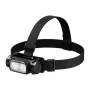 SUPERFIRE HL106 oplaadbare LED-hoofdlamp, 1200 lumen, USB-C, IPX4, 200m lichtbereik, 5 modi, verstelbare hoek, zwart