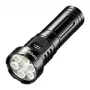 Superfire L24 USB-C oplaadbare LED-zaklamp, 2500 lumen, 500 m schijnbereik, IP44, zwart