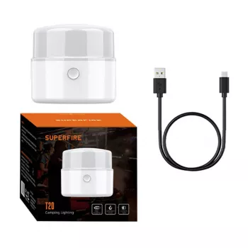 Superfire T20 campinglamp 180lm USB