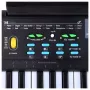 SUPRIMO 605 UFB keyboard met microfoon om te leren spelen, voor kinderen