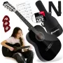 Suprimo CG34 BK Klassieke Gitaar 3/4 36 inch Zwart