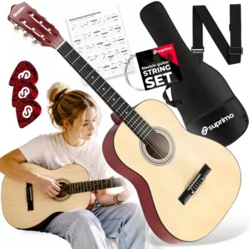 SUPRIMO CG34 NT Klassieke gitaar 3/4 36 inch Natuur