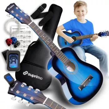 SUPRIMO JRA SET BB akoestische gitaar 1/4 Blueburst
